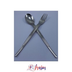 سرویس قاشق و چنگال 24 نفره 120 پارچه یونیک طرح ناپولی براق